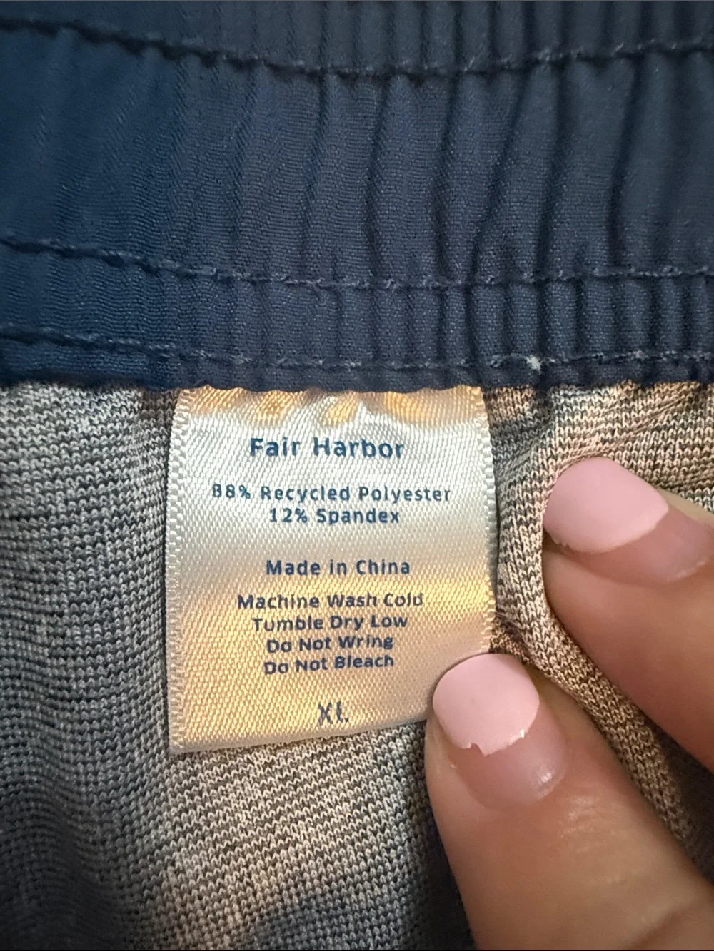 Fair Harbor Boys XL Swim Trunk Bathing Suit